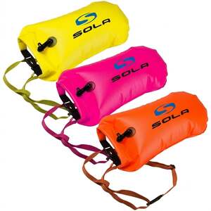 Pink Inflatable Swim Buoy Small 20 Litre Tow Float