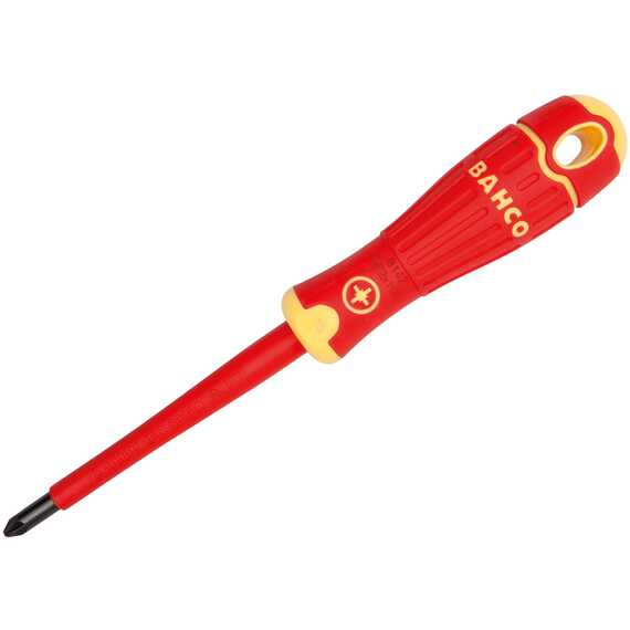 Bahcofit Insulated Screwdriver Pozidriv Tip Pz3 X 150mm