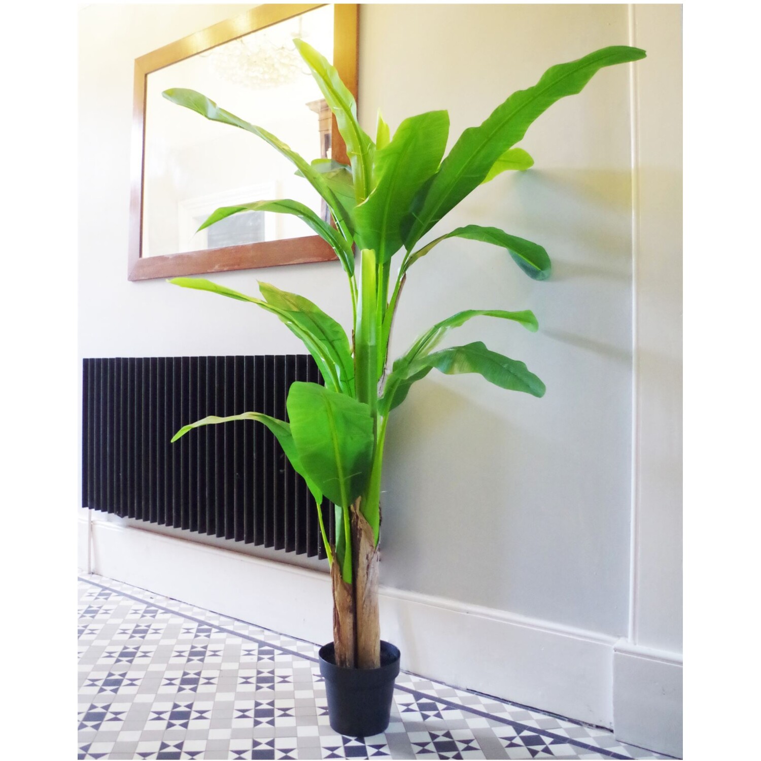 Artificial Banana Plant 180cm Large Tropical Indoor Decor - Green
