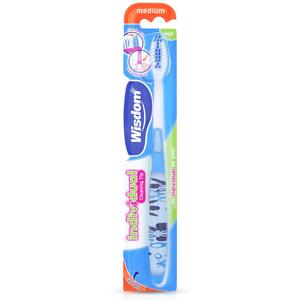 Wisdom Indivitual Cleaning Tip Medium Toothbrush