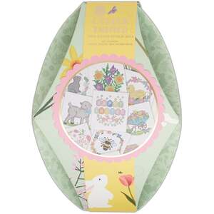 Sew & So On Mini Cross Stitch Kits, 12 Mini Easter Designs of Cross Stitch Craft