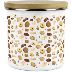 Custard Cream Biscuit Small Storage Canister