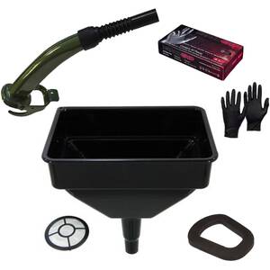 Pegdev Jerry Can Bundle Spout Seal Funnel Gloves