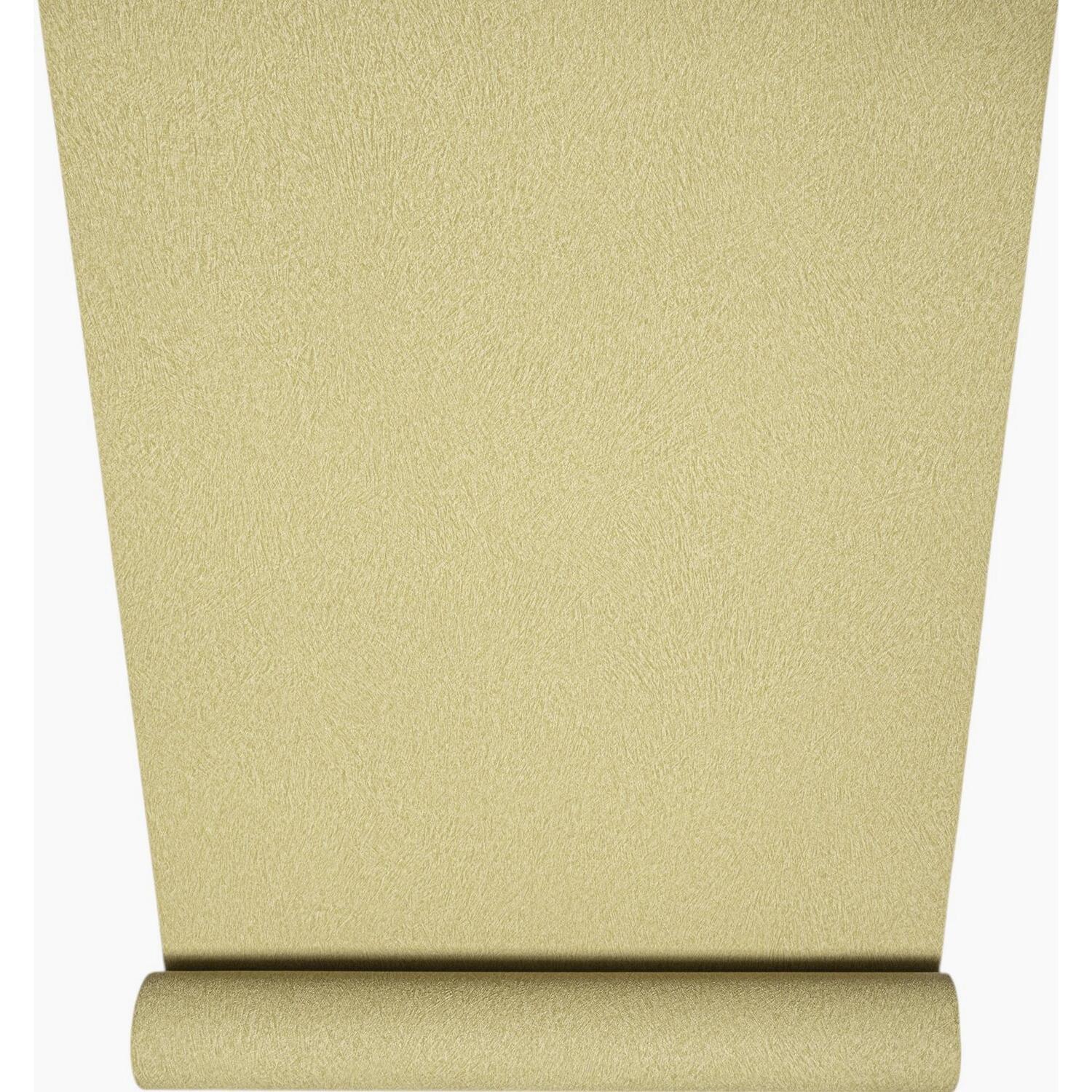 Plain Gold Mustard Wallpaper Thick Textured Paste The Wall Free Match - Image 3