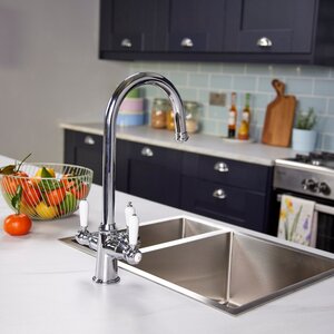Three in One Instant Boiling Water Kitchen Tap and Tank-4BWTAPKRTRADCHR
