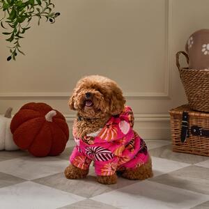 OHS Pumpkin Print Dog Hoodie Blanket