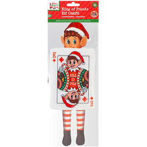 Elf Arrival Envelope Outfit - White