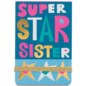Rachel Ellen Super Star Sister Mini Notepad