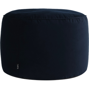 Midnight Blue icon Milano Round Velvet Pouffe shot 19506024