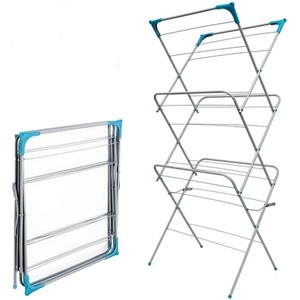 3 Tier Foldable Clothes Airer Laundry Drying Rack 14m