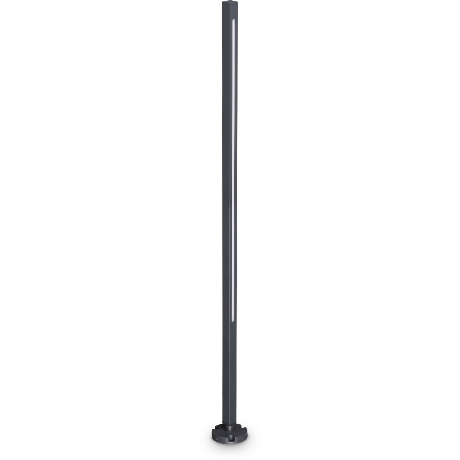Ideal Lux Lighting Jedi Bollard Light Black D - Black