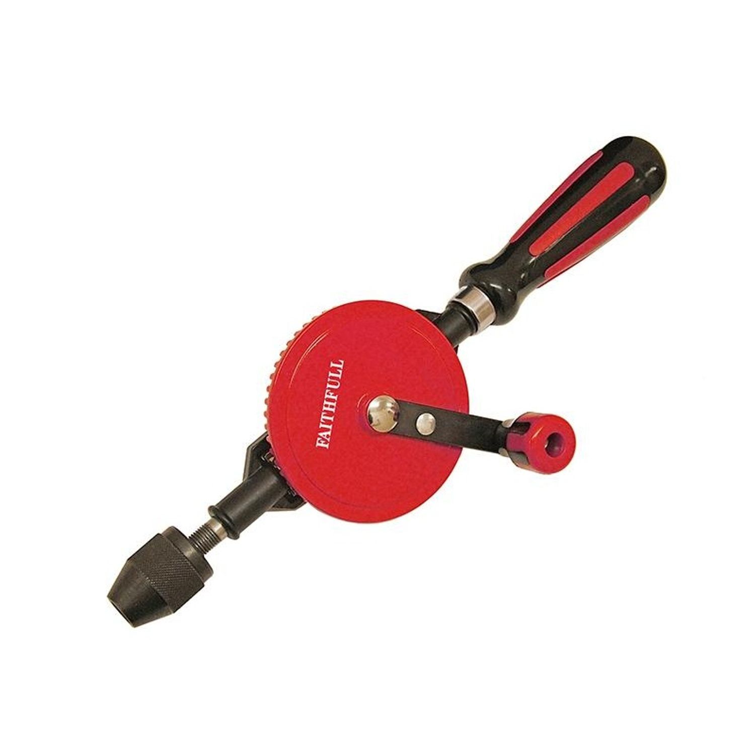 Faithfull Hand Drill Double Pinion 8Mm Capacity - Multi Colour