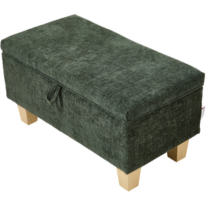 Livingandhome Upholstered Storage Ottoman