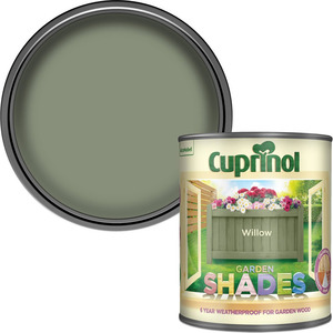 Cuprinol Garden Shades Wood Stain - Willow, 1 Litre.