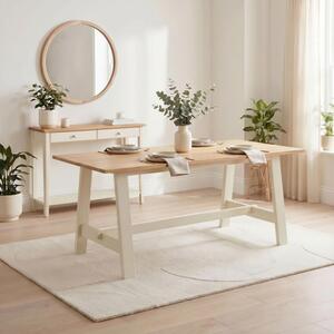 Blakeney Rectangular Wood 6 Seater Dining Table