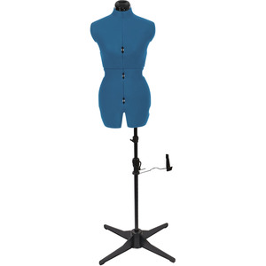 Adjustable Dressmakers Dummy / Trouser Form. Wedgewood Blue