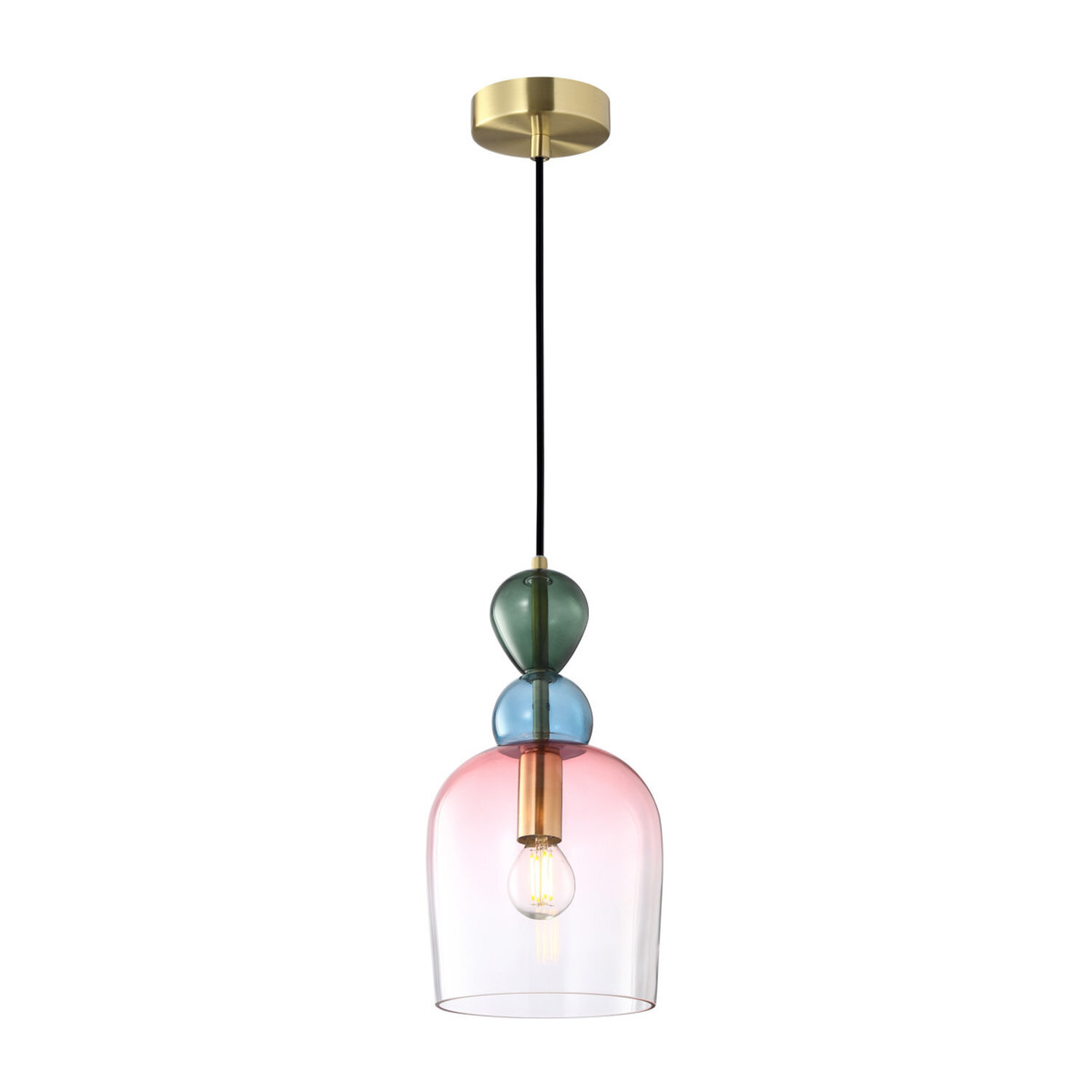Italux Lighting Manso Pendant Light Gold - Gold