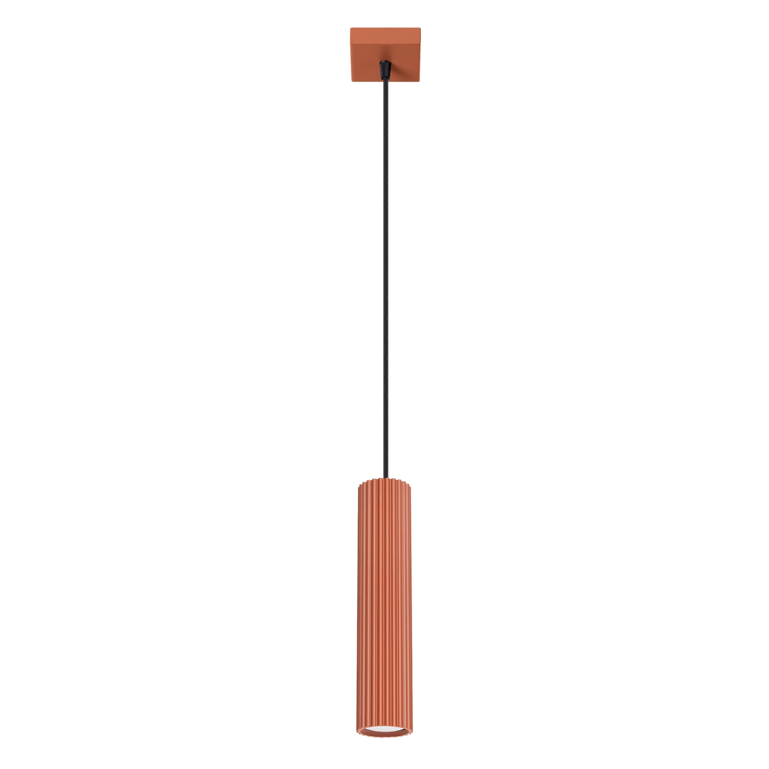 Sollux Lighting Pendant Lamp Karbon 1 Red Ochre - Red Ochre