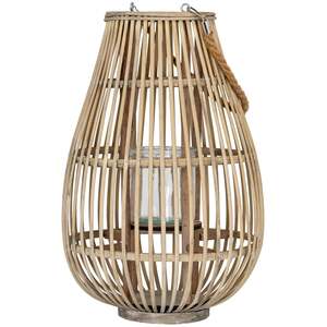Medium Ellipse Lantern With Glass Holder