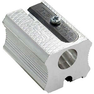 Duplex Magnesium Pencil Sharpener - Grey