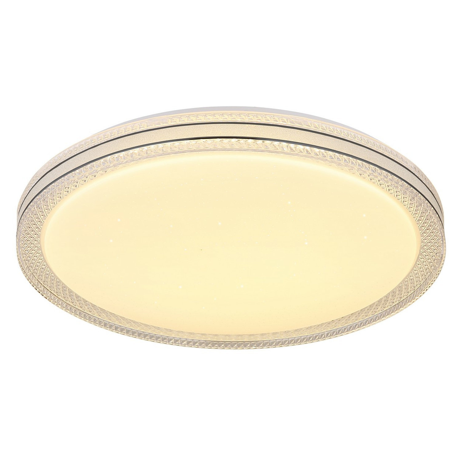 Netlighting Unisex White Veleno Flush Ceiling Light Led 3000K Size 24 - Image 2