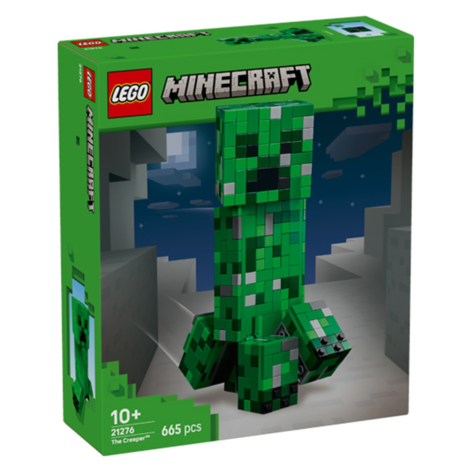 Lego Unisex Kids Minecraft The Creeper Figure Building Toy Set 21276 - Image 21