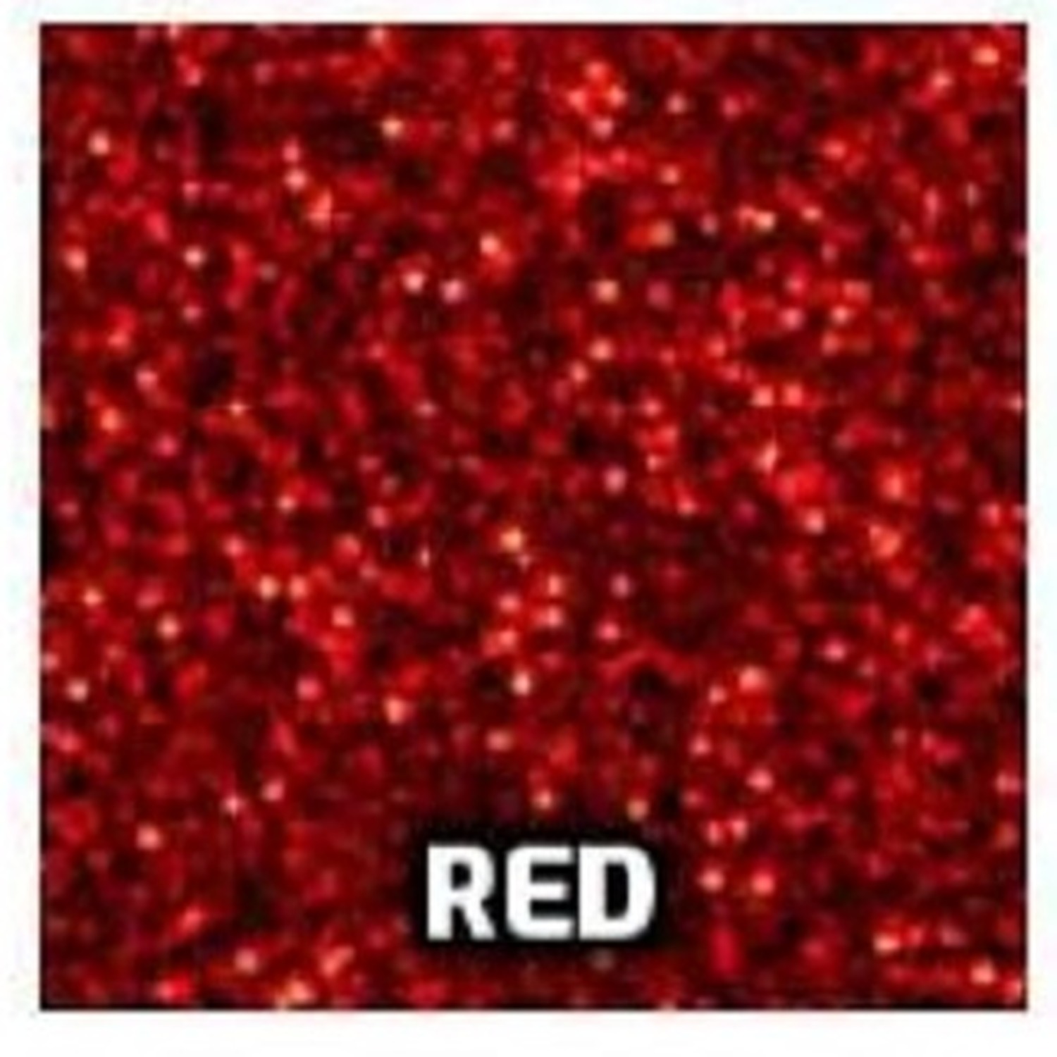 Glitter Parson Russell Terrier Christmas Decoration - Red