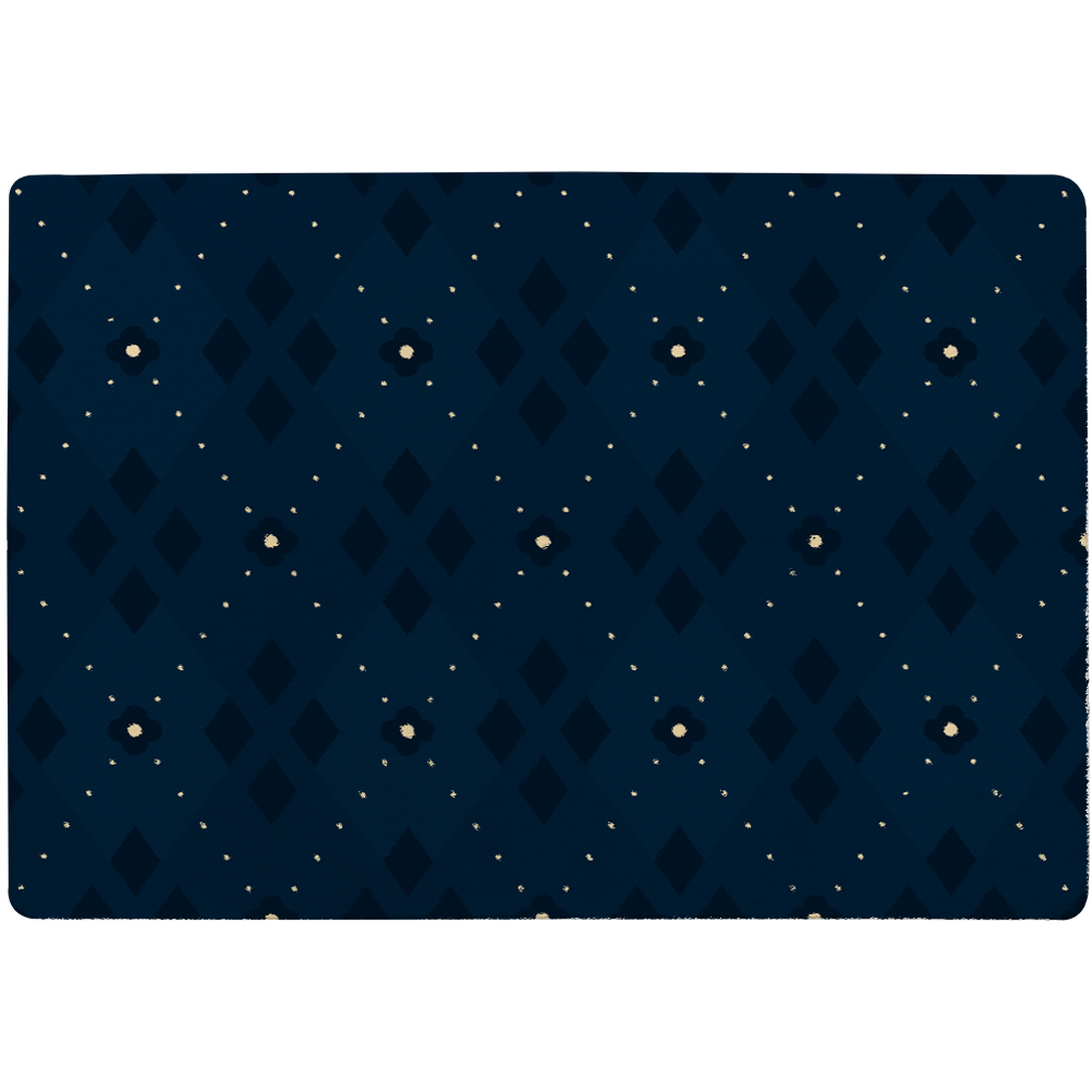 Diagonal Dot Stripes Designer Rug - Blue / 150cm thumbnail