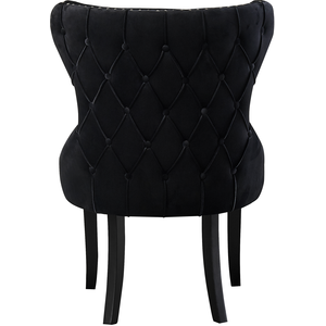 Black Mayfair Duke LUX Dining Set with a Table and Chairs Set of 6 shot 2489895