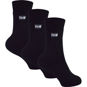 3 Pairs Kids Thermal Socks Ribbed Soft Top Fleece Fluffy Inner Socks