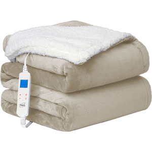 Neo Electric Heated Throw Over Blanket - Reversible