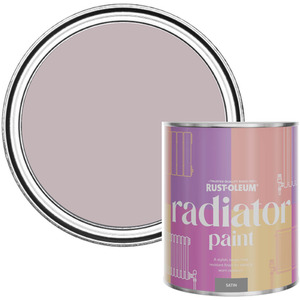 Rust-Oleum Radiator Paint in Satin Finish - Lilac Wine 750ml