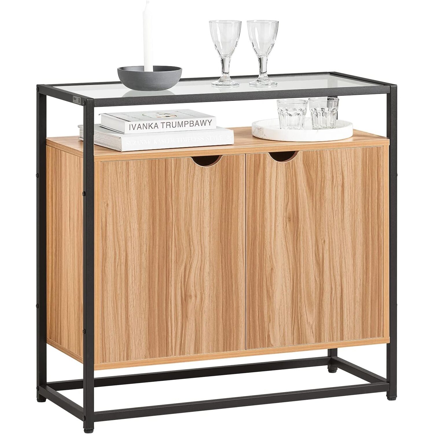 SoBuy - Multifunctional Storage Cabinet - Neutral thumbnail