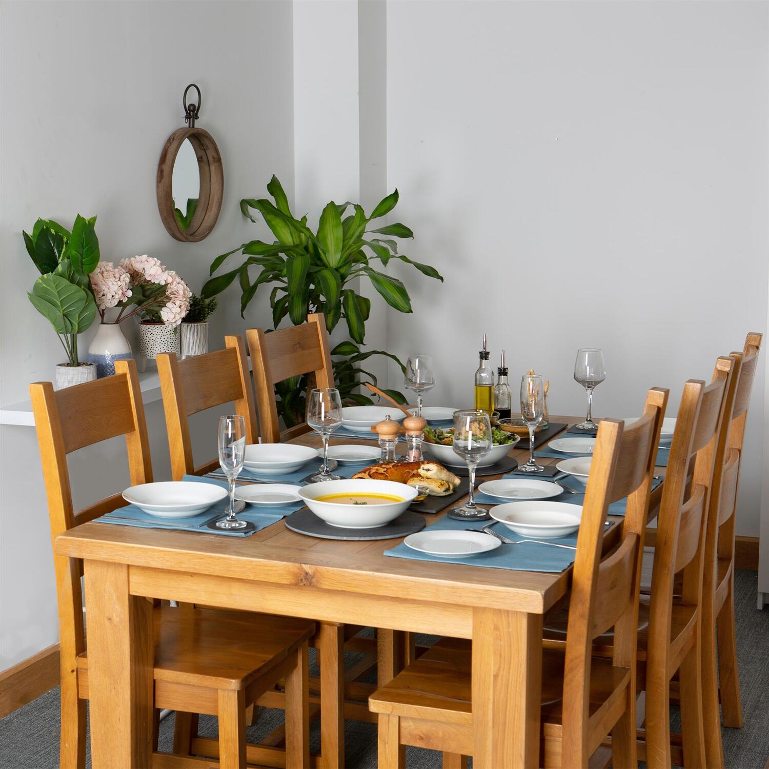 Image of Cotton Fabric Placemats Pack of 6&hellip;