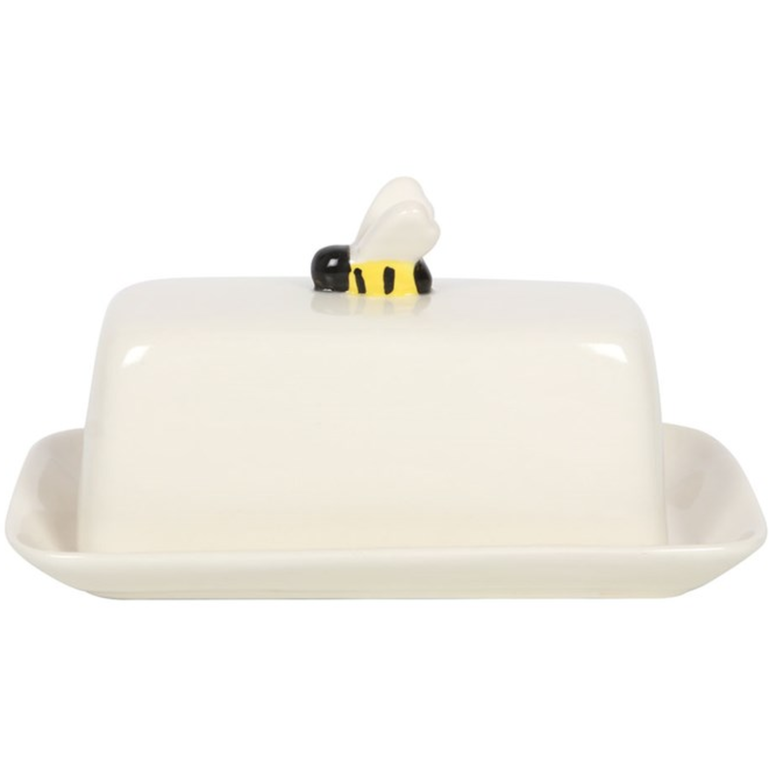 Image of Bee Butter Dish Whimsical Kitchen Decor&hellip;