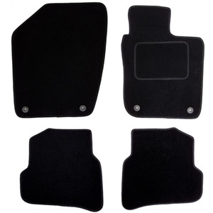 VW Polo Mk 5 2009-2017 Tailored Carpet Car Mats Black Set