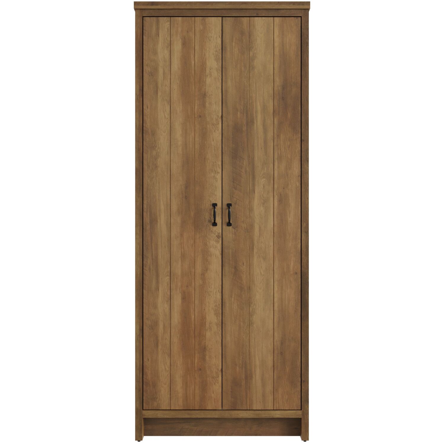 Boston 2 Door Wardrobe - Knotty Oak