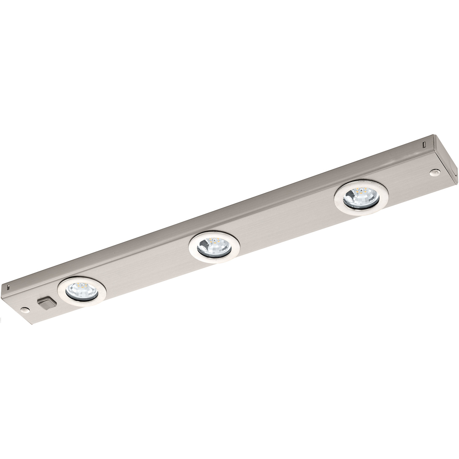 Eglo Kob Led Under Cabinet Lights - Silver 3x2 3w