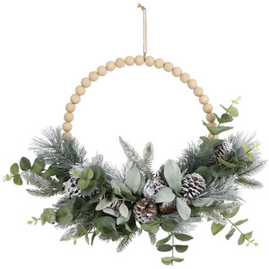 Beaded Floristry Wreath