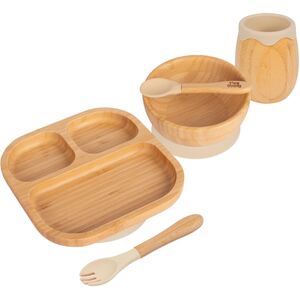5pc Bamboo Segmented Baby Weaning Set