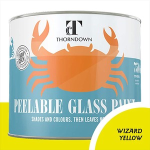 Thorndown Wizard Yellow Peelable Glass Paint