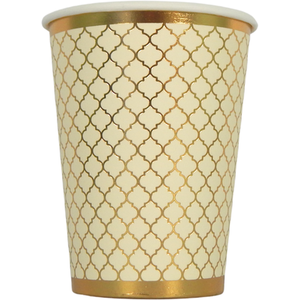 Moroccan Ivory Party Cups