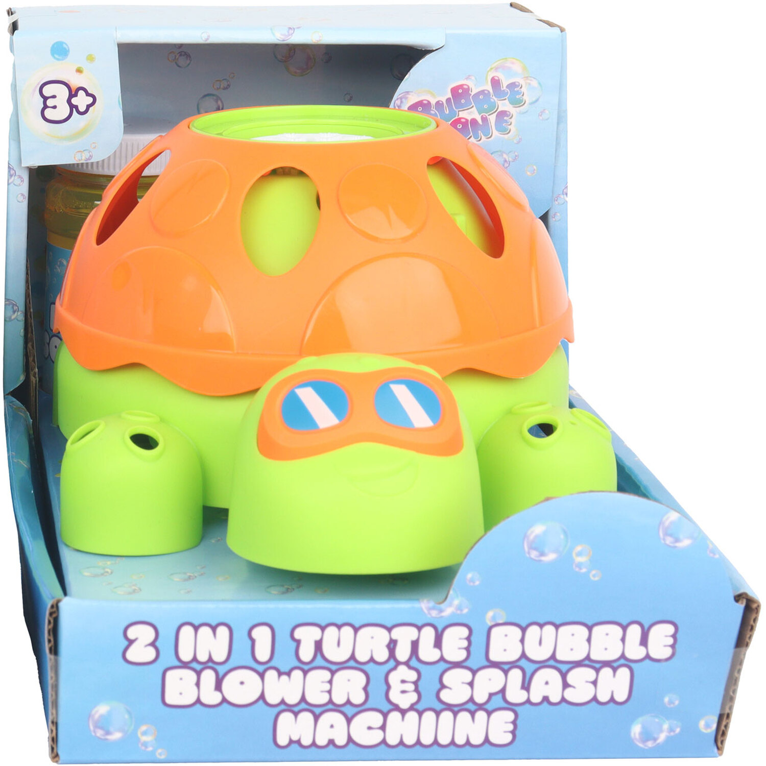 2 in 1 Turtle Bubble Blower and Splash