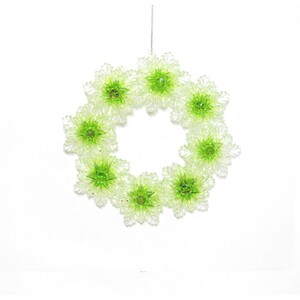 Glitter Wreath Hanging Decoration