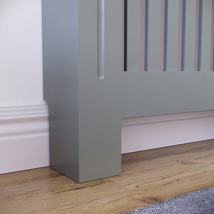 Grey / 152cm Chelsea Radiator Cover shot 8337559
