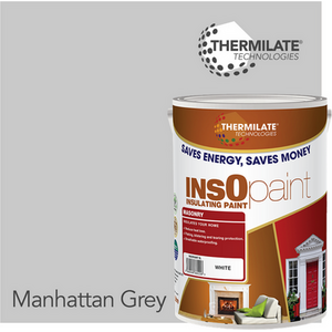 Manhattan Grey InsOpaint Exterior Masonry Paint Heat Reflecting and Weatherproof Paint shot 8407959