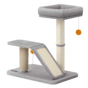 Multifunctional Cat Scratching Post with Bed