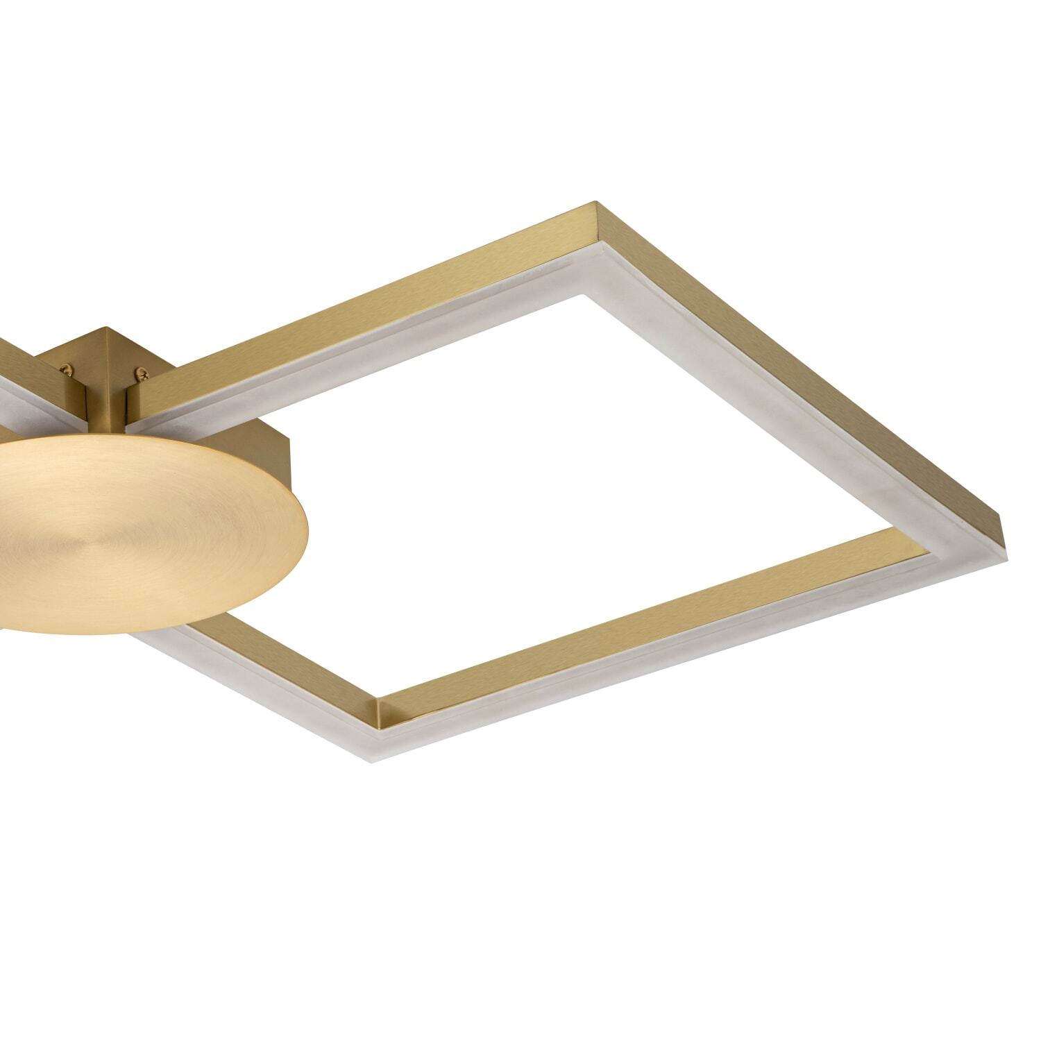 Cosylyte Miles Bathroom Integrated Led Ceiling Light - Brushed Brass