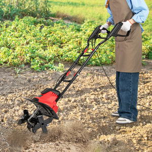 1200W Foldable Garden Rototiller Electric Tiller Cultivator