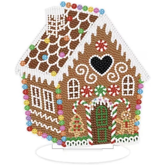 Gingerbread Diamond Art Kit